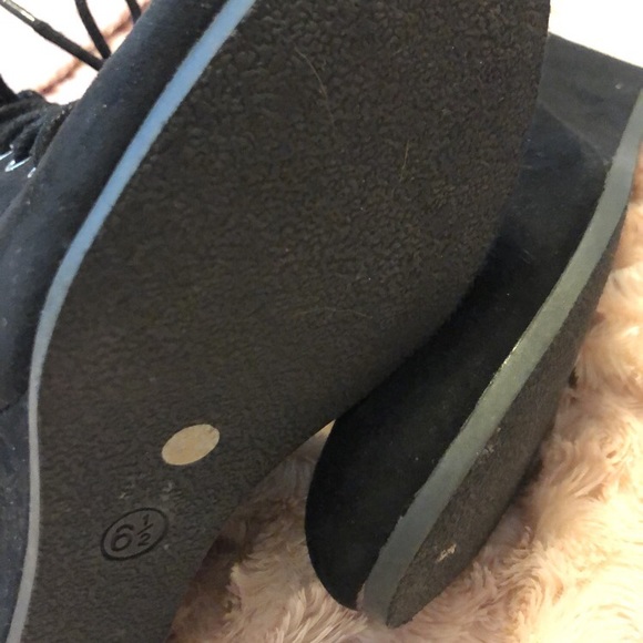 Women’s Black Suede Booties - Picture 2 of 5